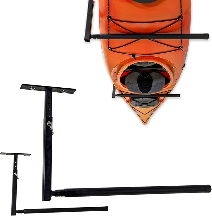 StoreYourBoard Adjustable Kayak Ceiling Rack – Hi Port 2 Garage Ceiling Kayak