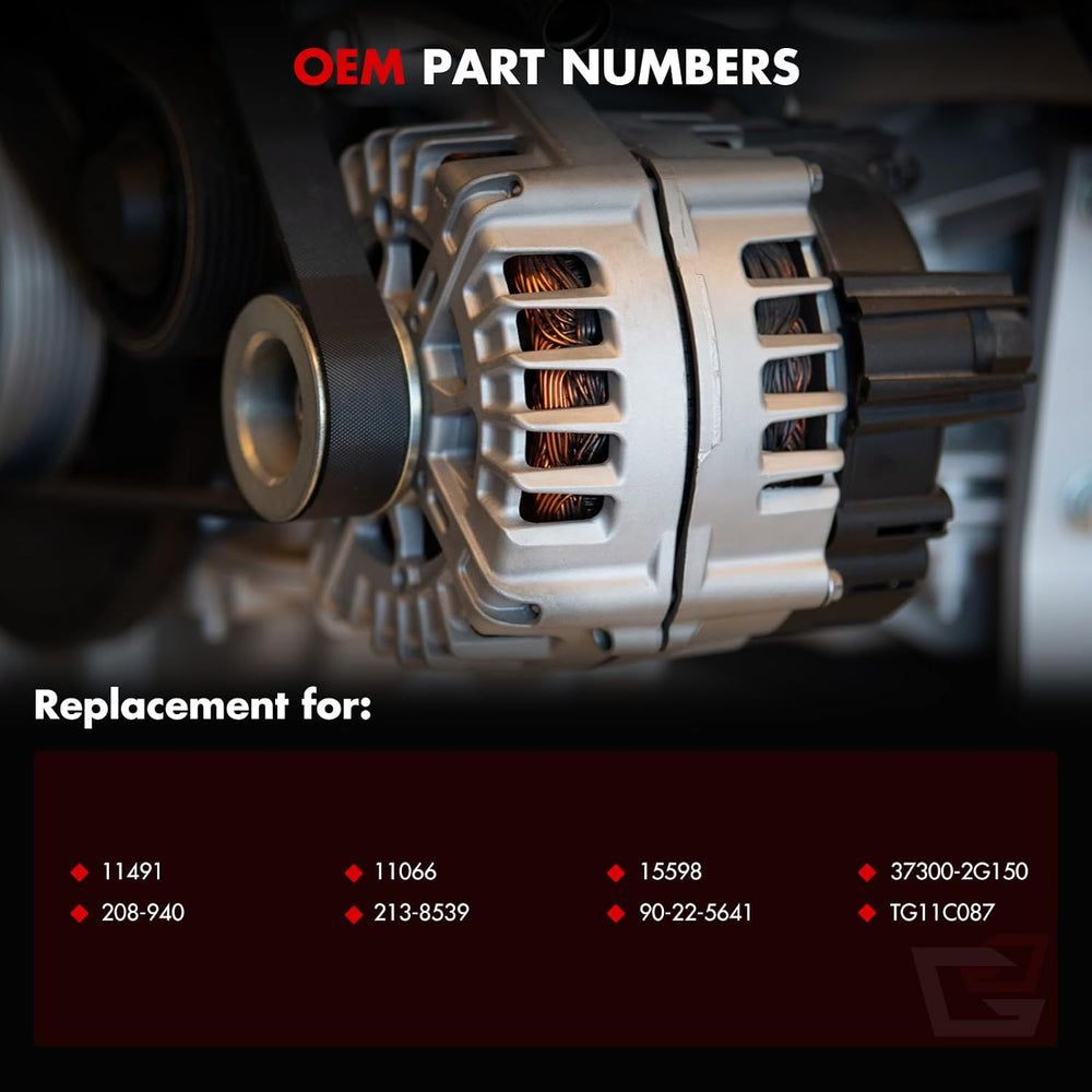 Alternator for Kia for Optima L4 2.4L 2011-2013