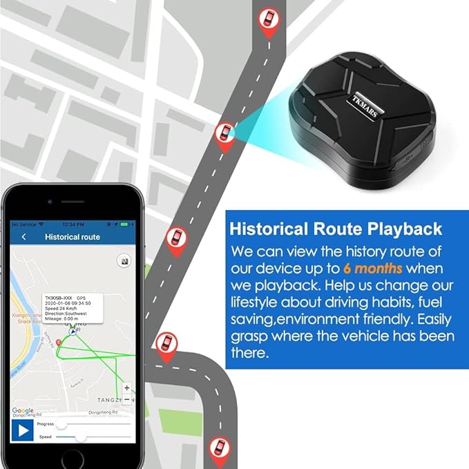 GPS Tracker for Vehicles 4G TK905B 10000mAh Long Battery Life, Car GPS Tracking