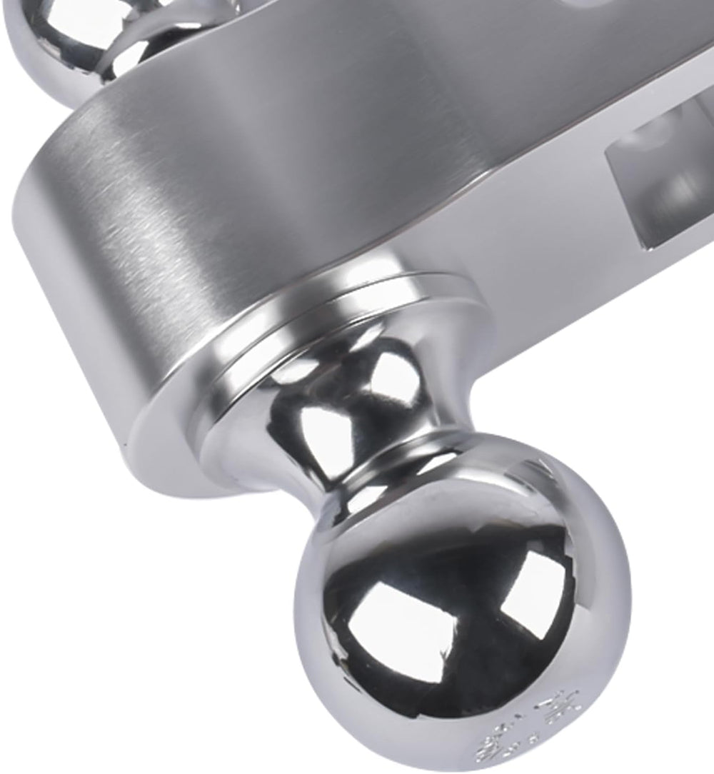 2" Receiver Adjustable Trailer Hitch, 10" Rise/Drop Aluminum Tow Hi...
