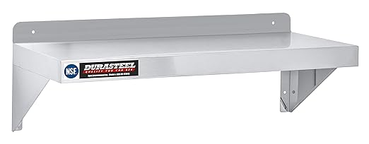 DuraSteel Stainless Steel Wall Shelf
