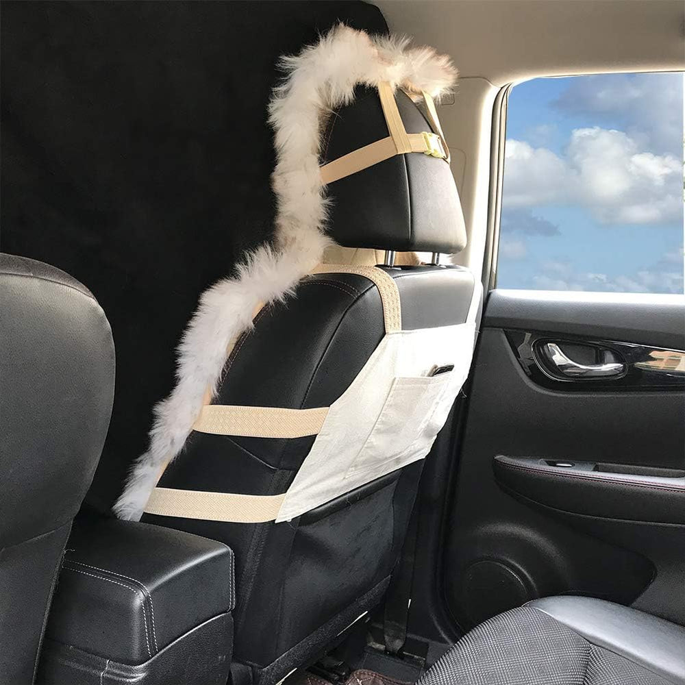 Faux Sheepskin Car Seat Cover-Fluffy Fuzzy Soft Auto Seat Cushion for Automot...