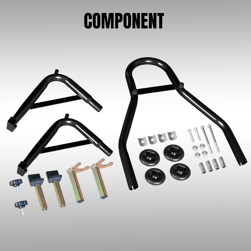 Jack Boss Motorcycle Stand Rear Combo Wheel Lift Stand, 500Lbs Capacity,Swing...