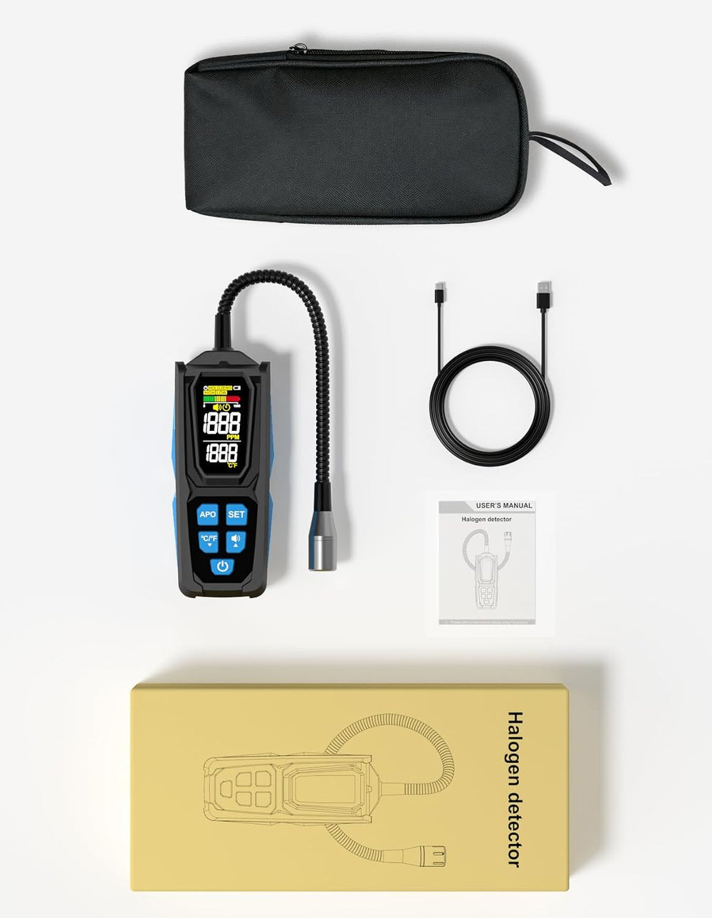 Freon Leak Detector, HVAC Freon Leak Detector, Automotive AC Leak Detection K...