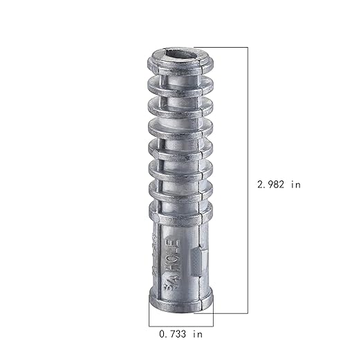 Wensilon 1/2 * 3 Lag Shield Anchor Long Zinc Alloy Bolts Concrete Anchors (50...