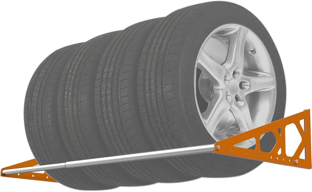 Tire Rack Wall Mount Adjustable 31"-56" Tire Storage Rack Wall Moun...