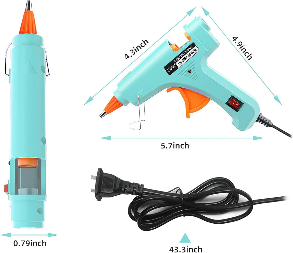 Hot Glue Guns and Sticks Set Mini Kit for Craft DIY and Home Repair 10Pack