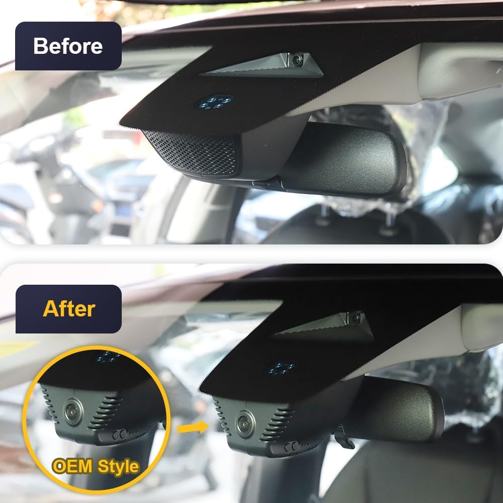 Fitcamx 4K Dash Cam Suitable for Honda Accord 2023-2026, OEM Factory Look