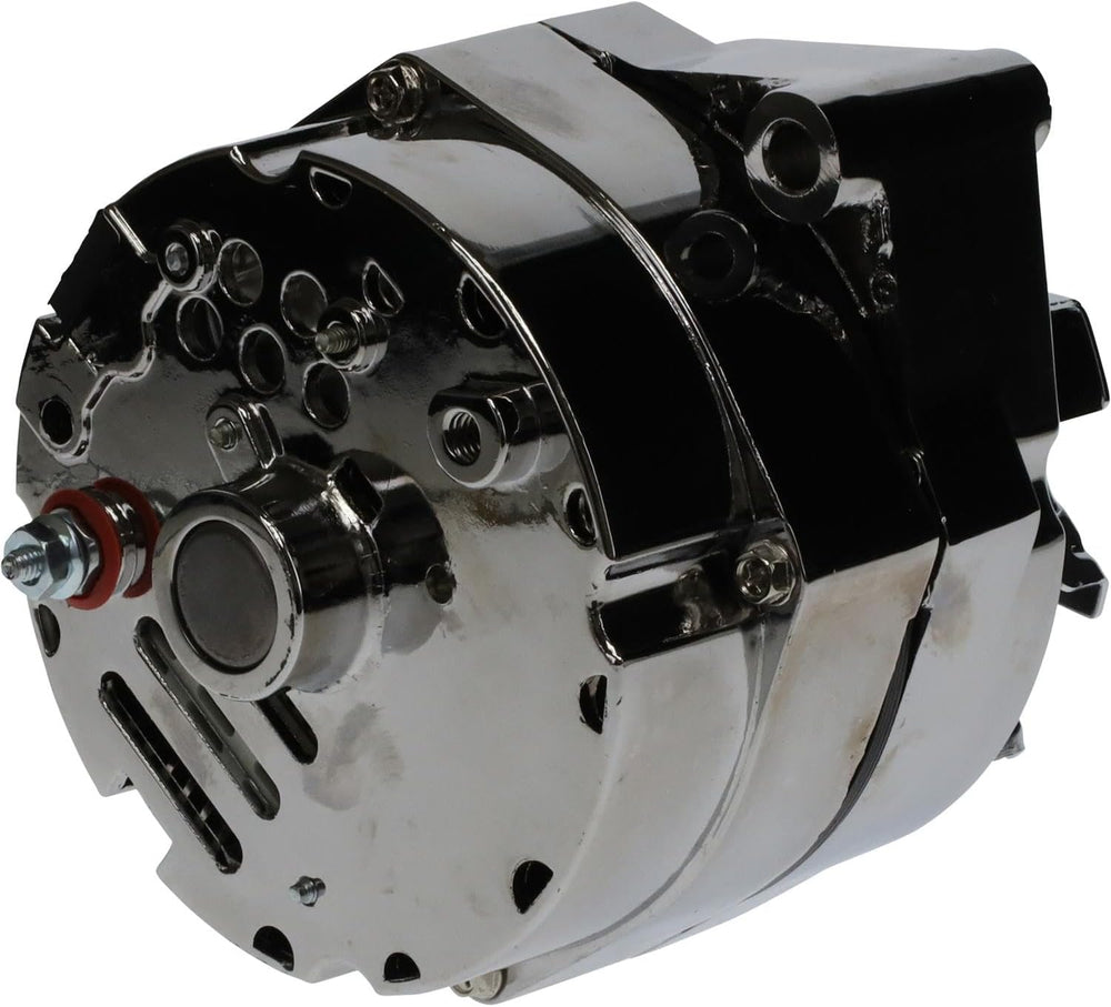 OEG Parts 100A Chrome Alternator Fits Chevy 10 Si 1965-1985 1100125