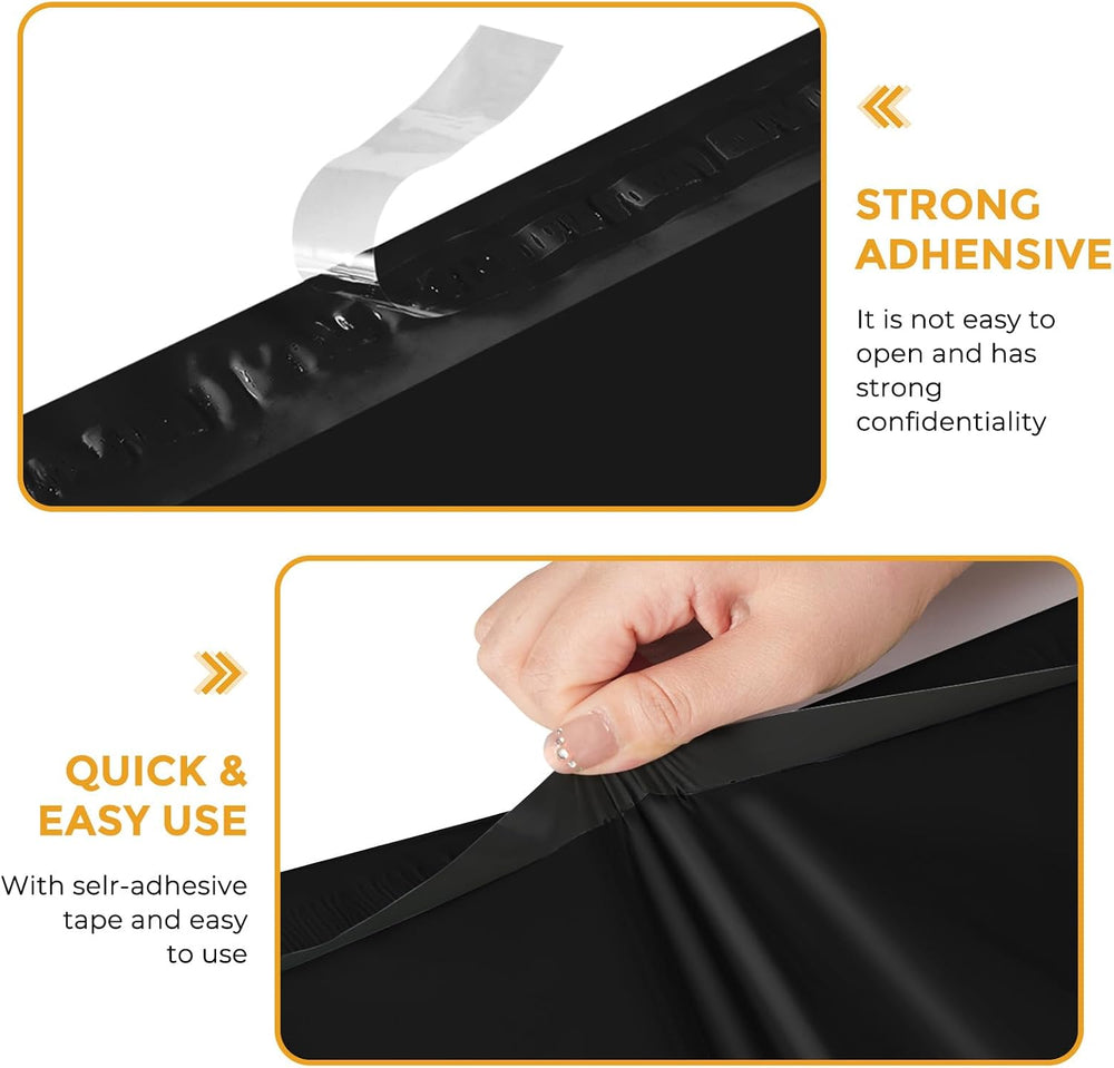 Metronic Poly Mailers 10x13 1000 Pack, Self-Seal Shipping Bags for Clothing