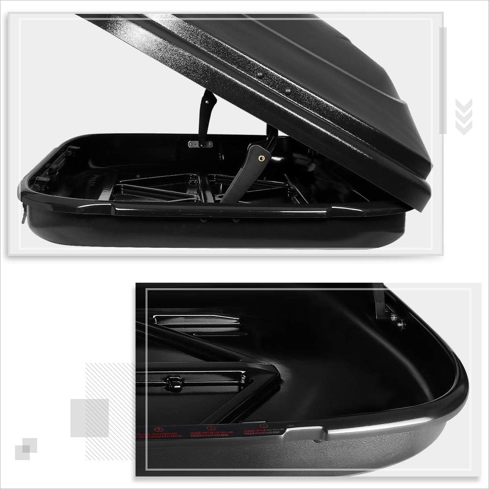 Rooftop Cargo Carrier for Car Storage - Roof Rack Style Carrier - Heavy Duty ...