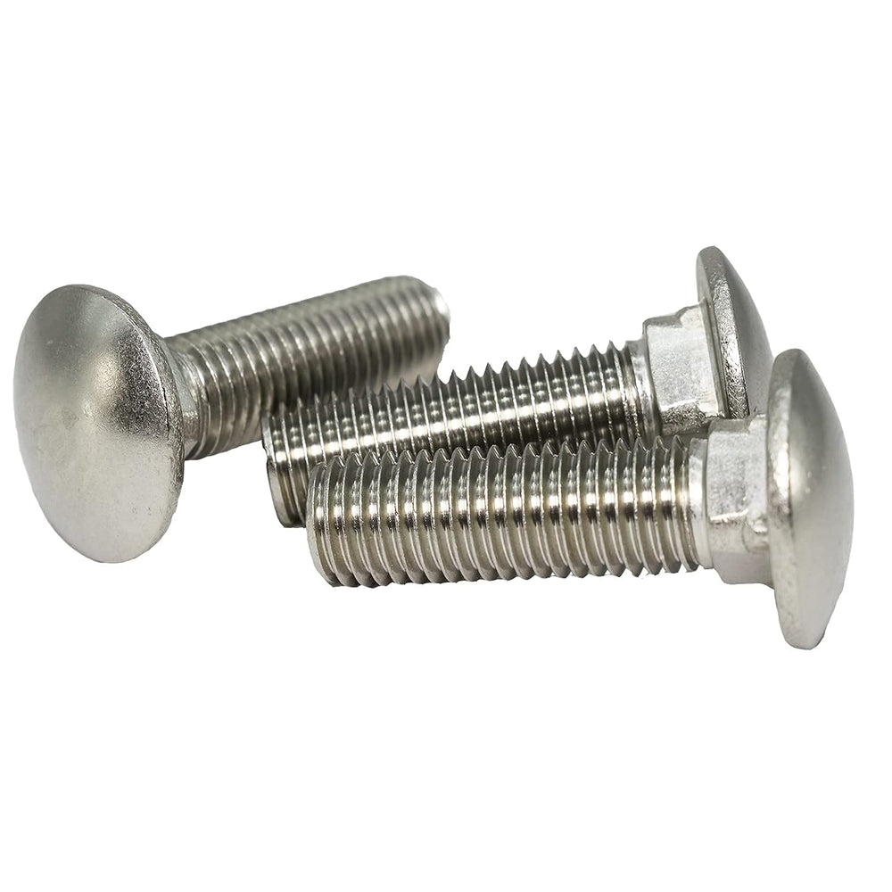 SANTIE 3/8 in.-16 x 1-3/4 in. Stainless Steel Carriage Bolts