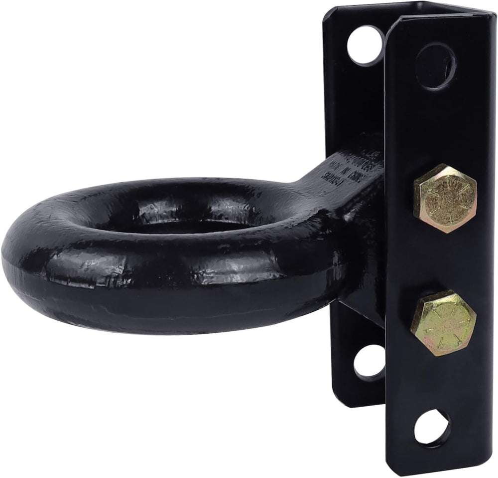 3 Inch Adjustable Lunette Ring for 14000 lbs Pintle Hitch Trailer Towing | Fo...