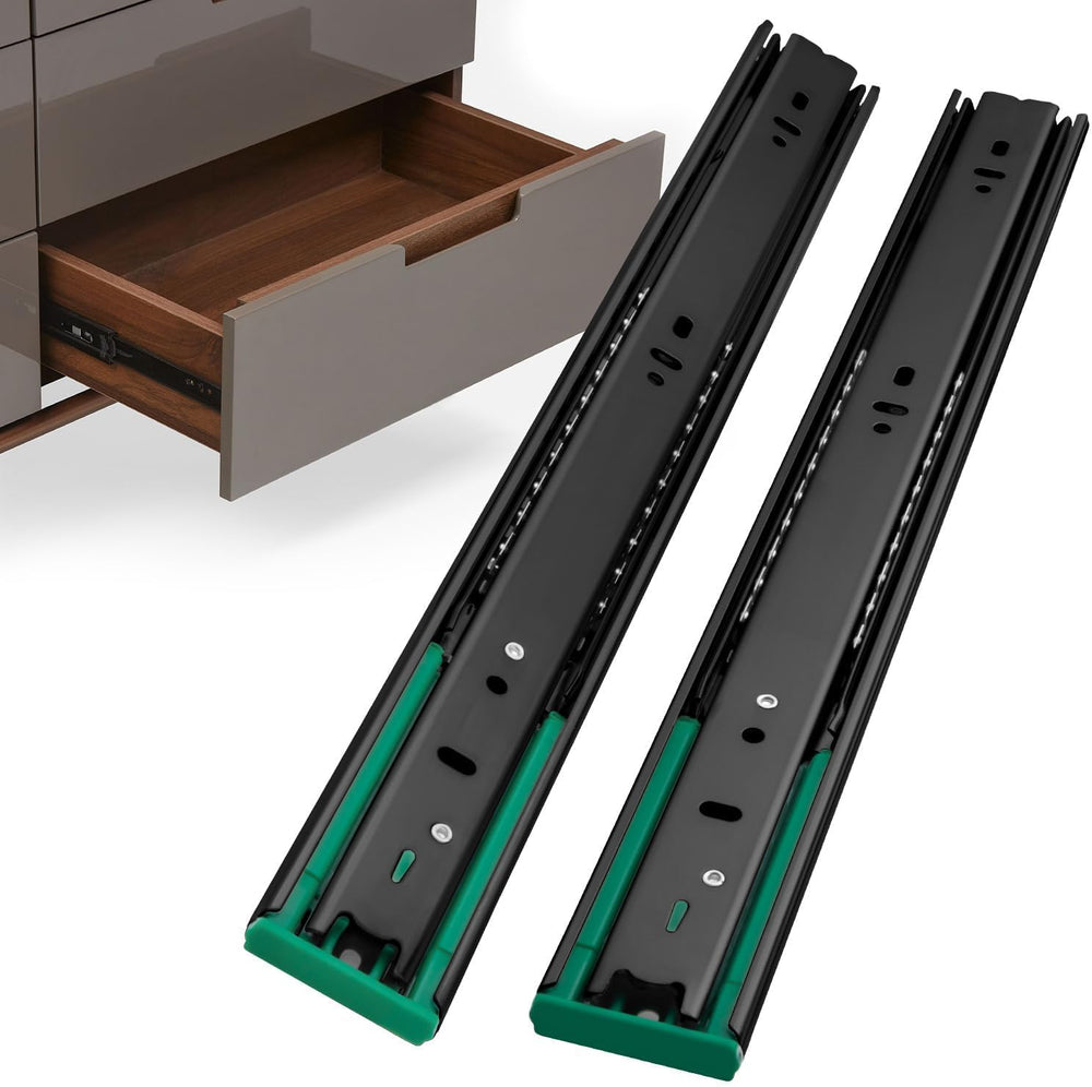 homdiy 10 Pairs 22 Inch Soft Close Drawer Slides Heavy Duty Side Mount