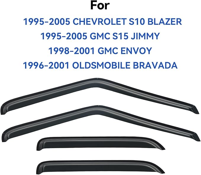 Window Visors Rain Guards Shield