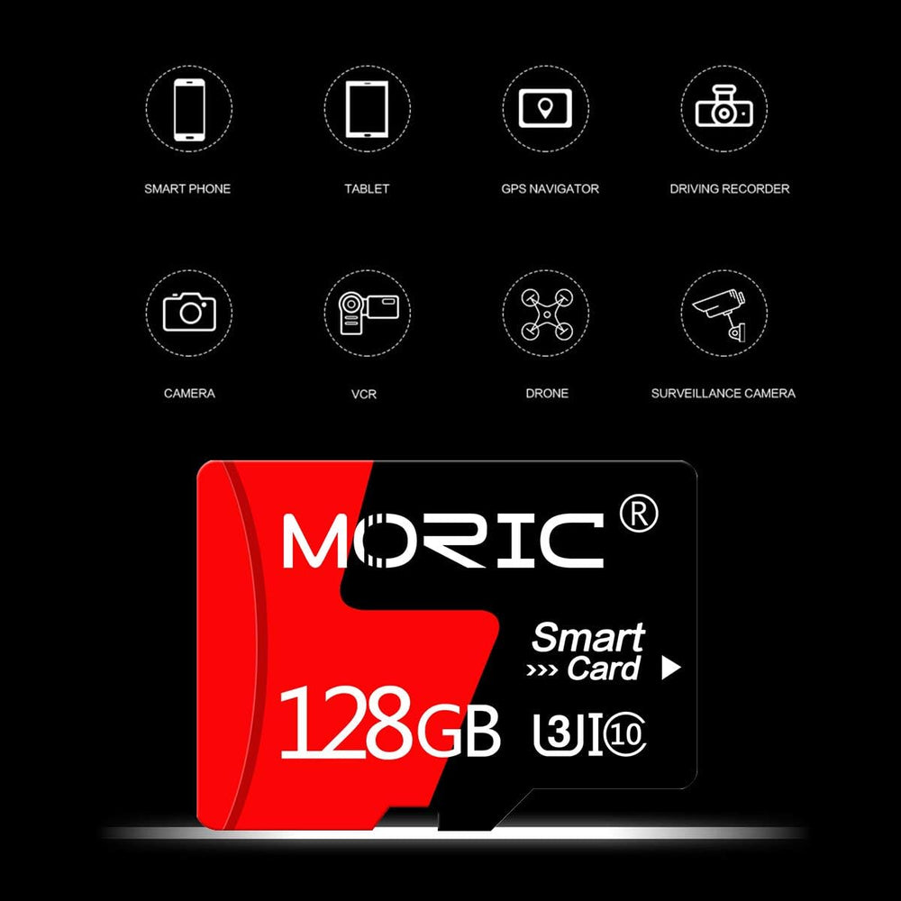 2 Pack 128GB Micro SD Card with Adapter High Speed Memory Card,C10 A1 for Sma...