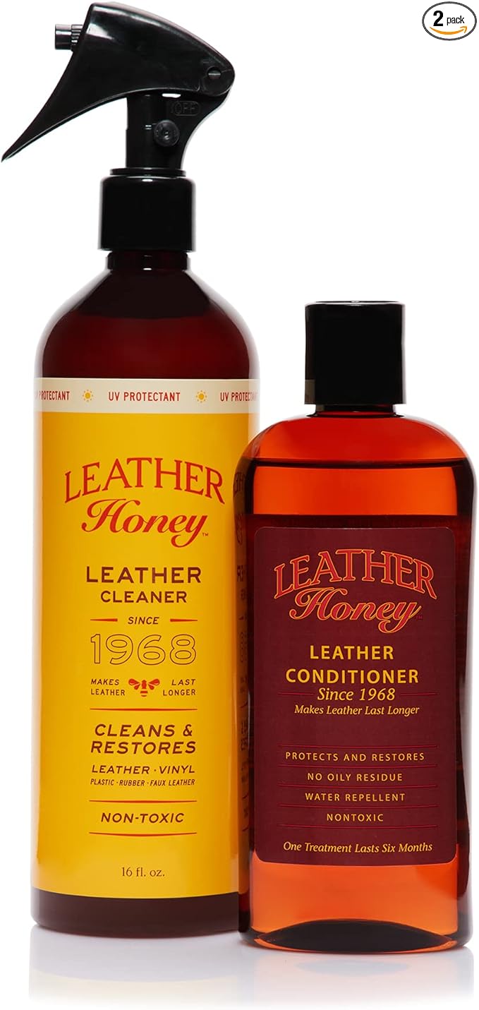 Leather Honey Cleaner and Conditioner Bundle