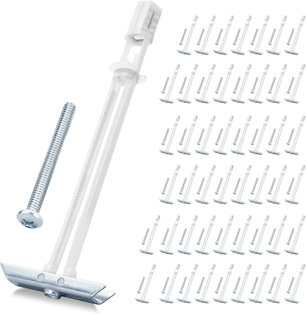 50 Pack Drywall Anchor with Included Bolts for 3/16”-24