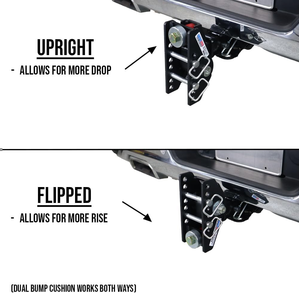 Shocker Impact Max Sway Control Cushion Combo Ball Hitch Fits 2-1/2" Hit...