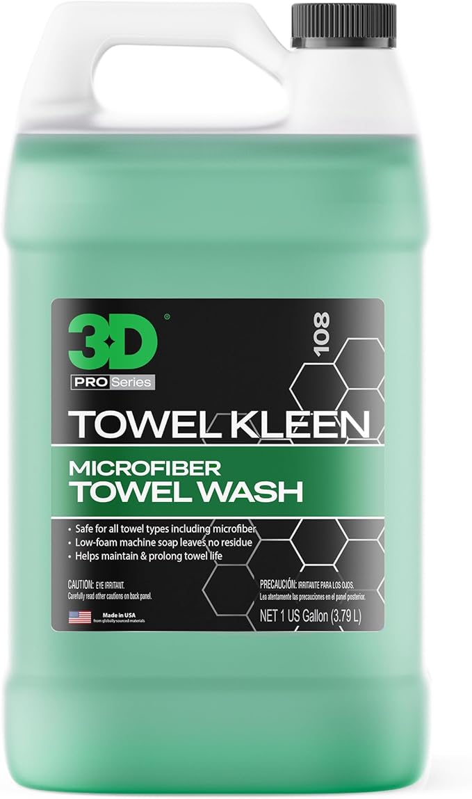 3D Towel Kleen Concentrated Microfiber Towel Detergent