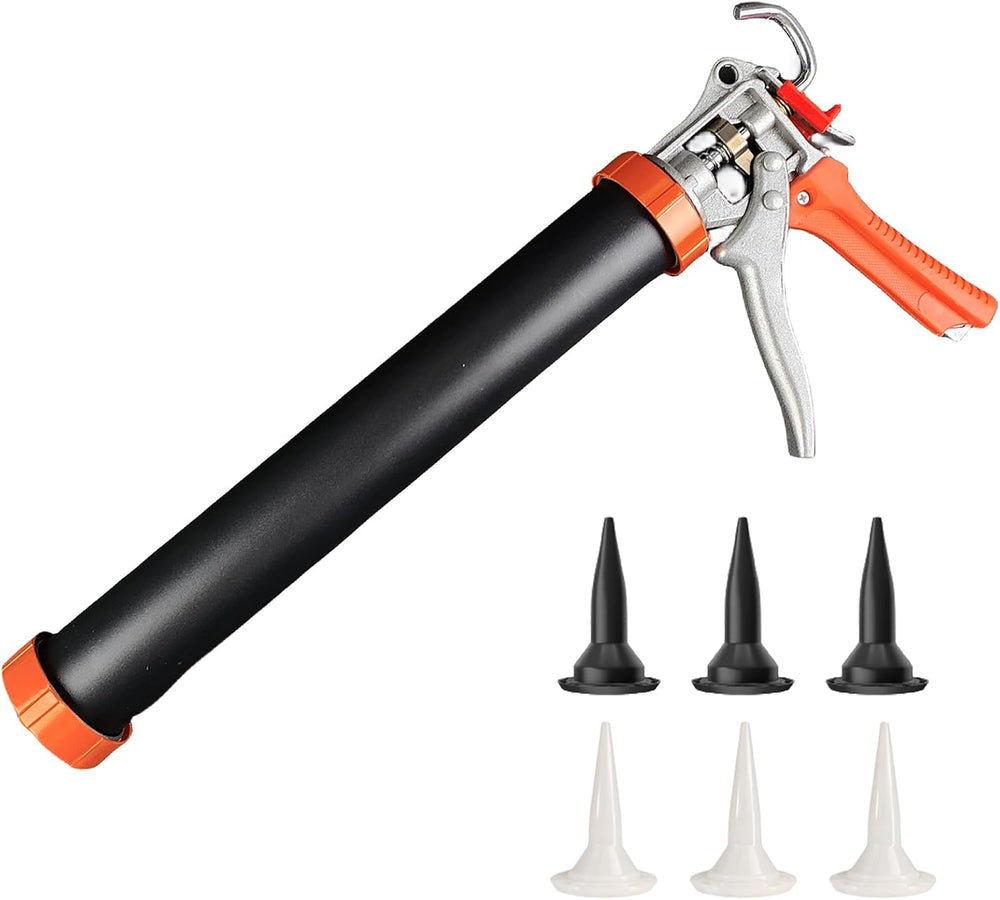 Sausage Caulking Gun | Dual‑Purpose for 20oz Sausage Foil & 10oz Cartridge