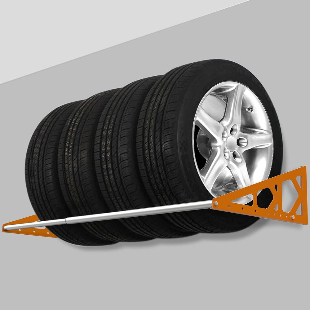 Tire Rack Wall Mount Adjustable 31"-56" Tire Storage Rack Wall Moun...