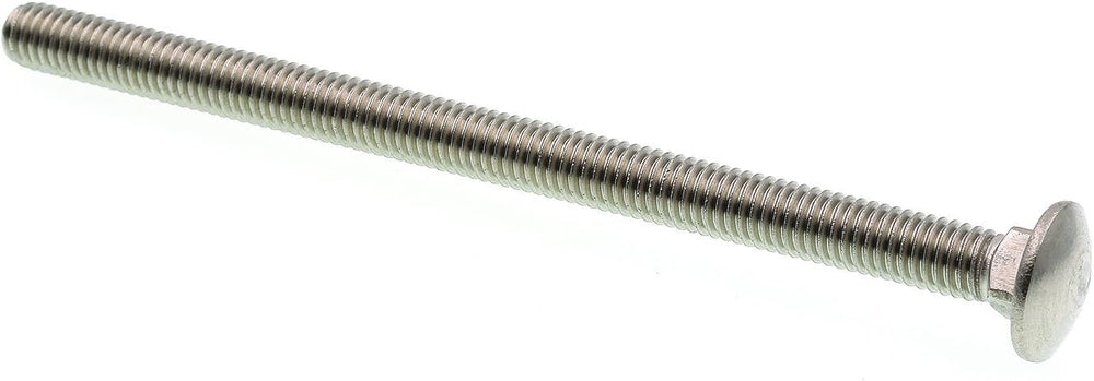 Prime-Line 9063970 Carriage Bolts, 3/8 in.-16 X 6 in., Grade 18-8 Stainless S...