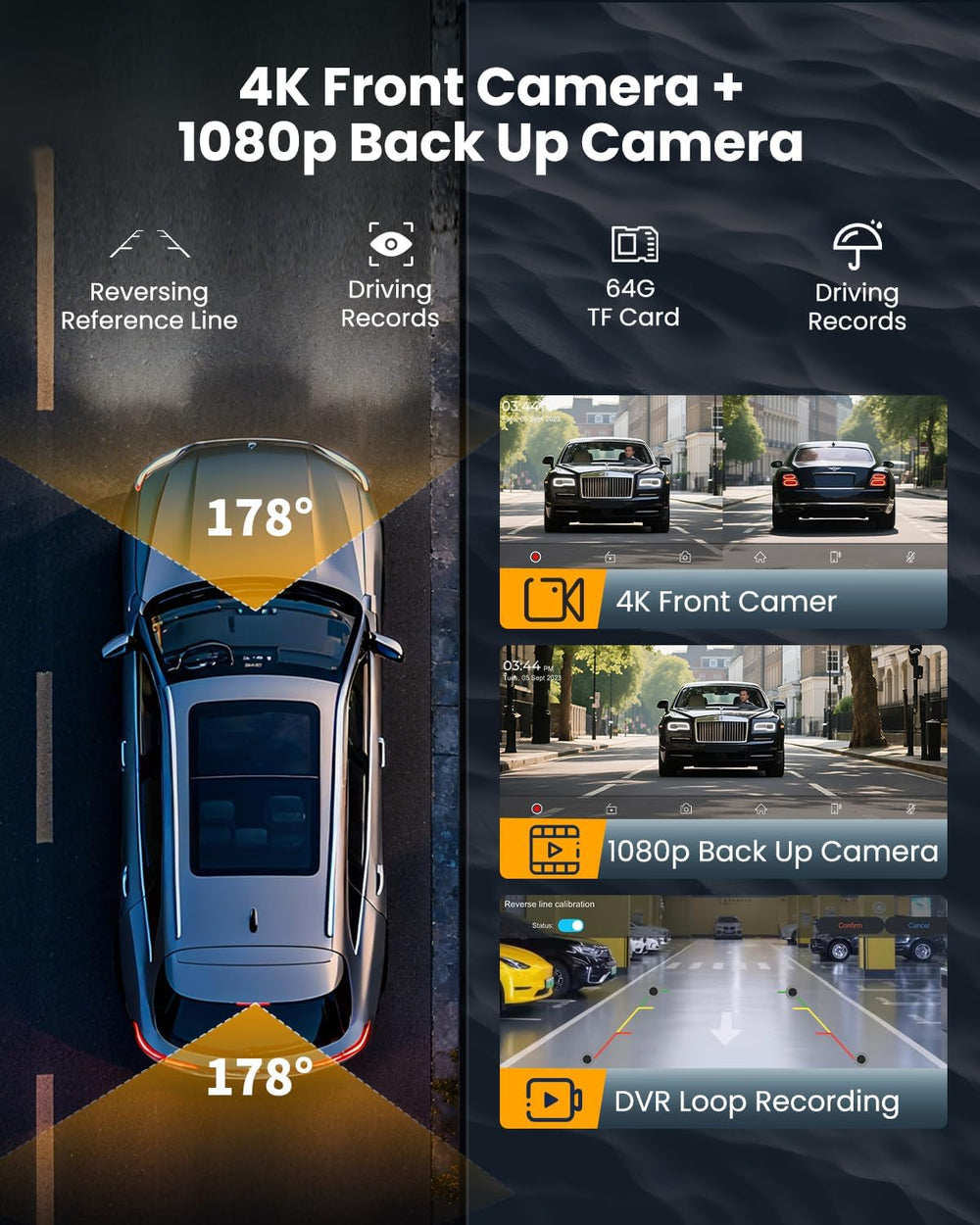 11.5" Wireless Carplay Screen for Car, Portable A pple Carplay & And...