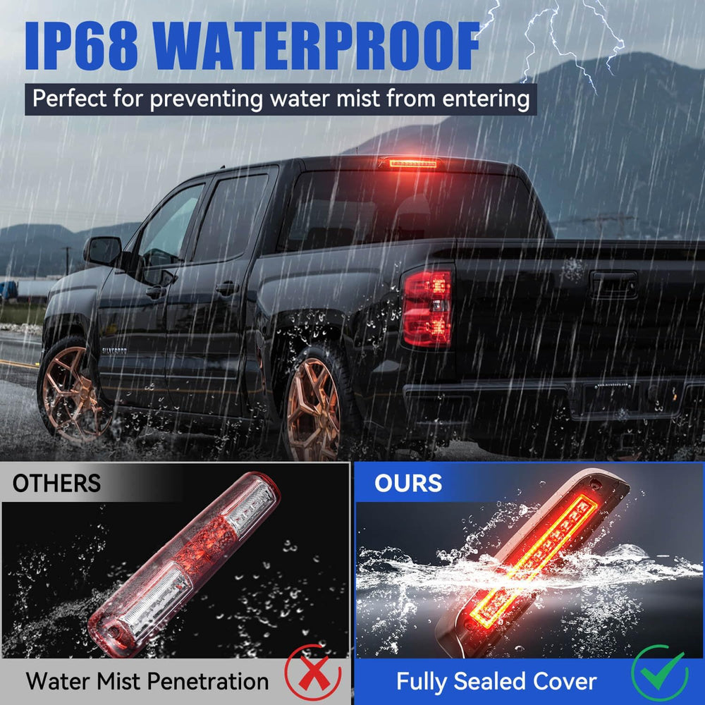 SUPAREE Third Brake Light Fit for 2014-2018 GMC Sierra/C-hevy Silverado 1500 ...