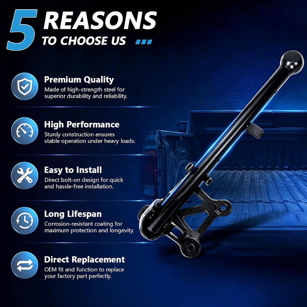 Auxiliary Tailgate Step Handle Compatible with Chevy Silverado & GMC Sier...