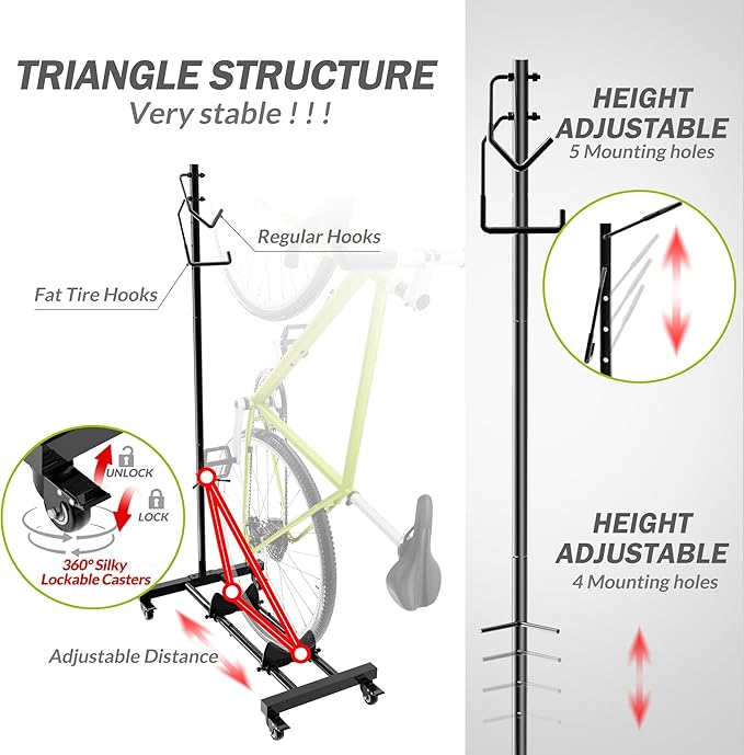 Vertical Bike Parking Stand