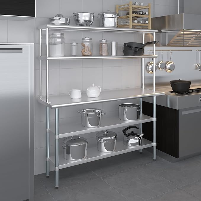 Amgood Stainless Steel Work Table