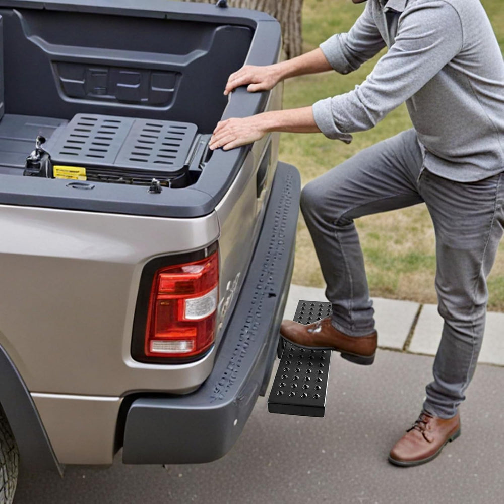 VEVOR Hitch Step for 2 Inch Receiver, Universal Rear Bumper Guard Protector w...