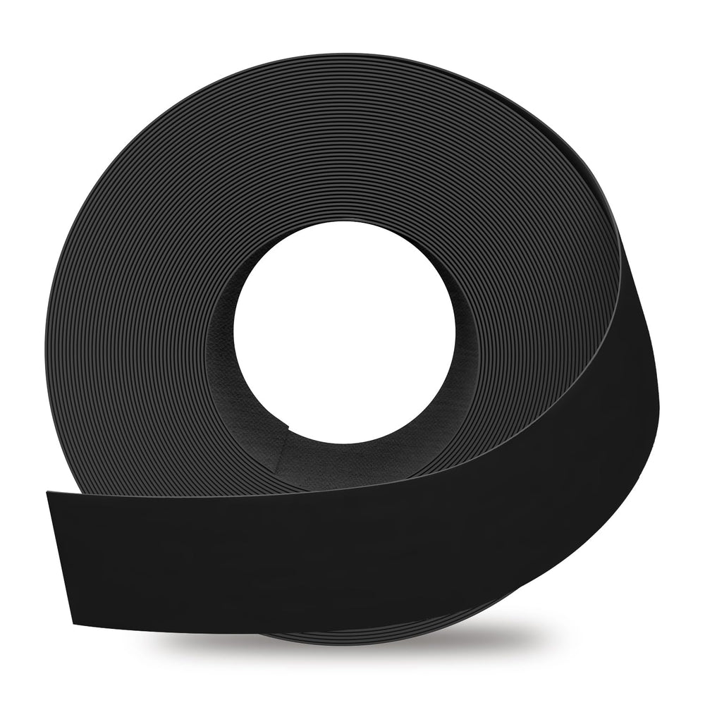 GSCIT Club Black Melamine Edge Banding, 2 inch x 50ft Edge Banding with Hot M...