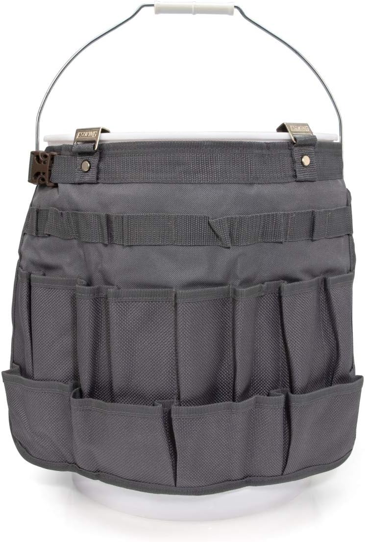 Estwing 28-Compartment 5-gallon Bucket Tool Organizer/Tool Bag, Durable Polye...