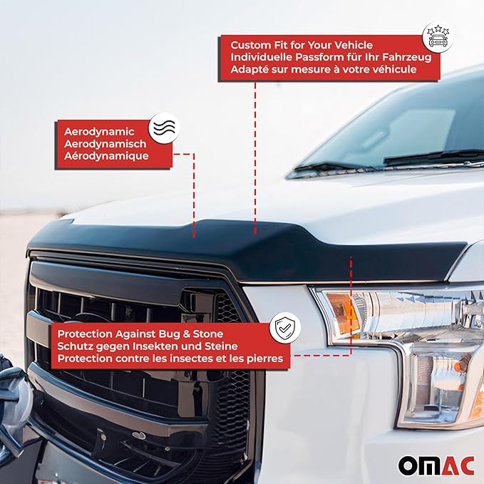 OMAC Front Bug Shield Hood Deflector Guard