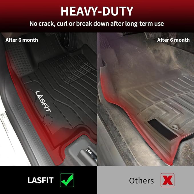 LASFIT Floor Mats for Mercedes Benz GLE SUV 2020-2026 350/450 / 450e / 580/53