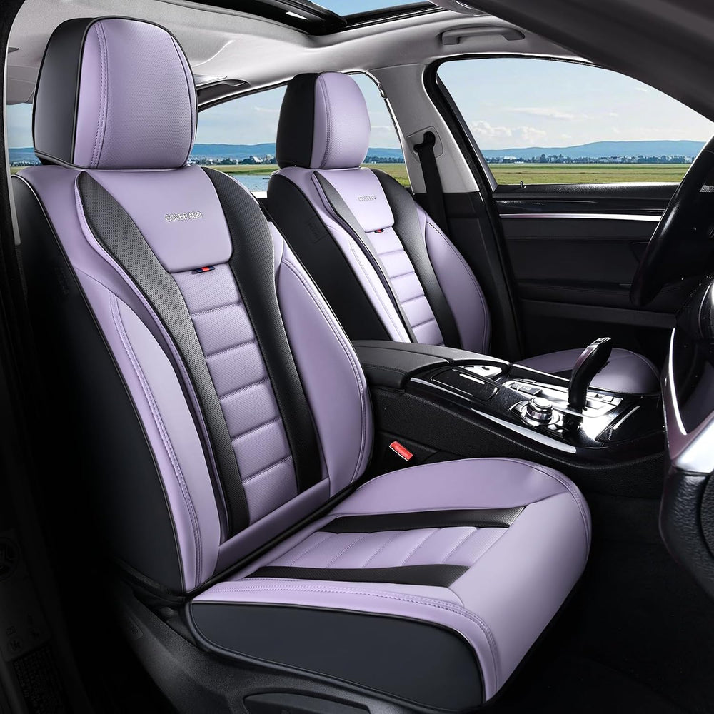 Coverado Car Seat Covers Full Set, Seat Covers for Cars, Front Seat Covers an...