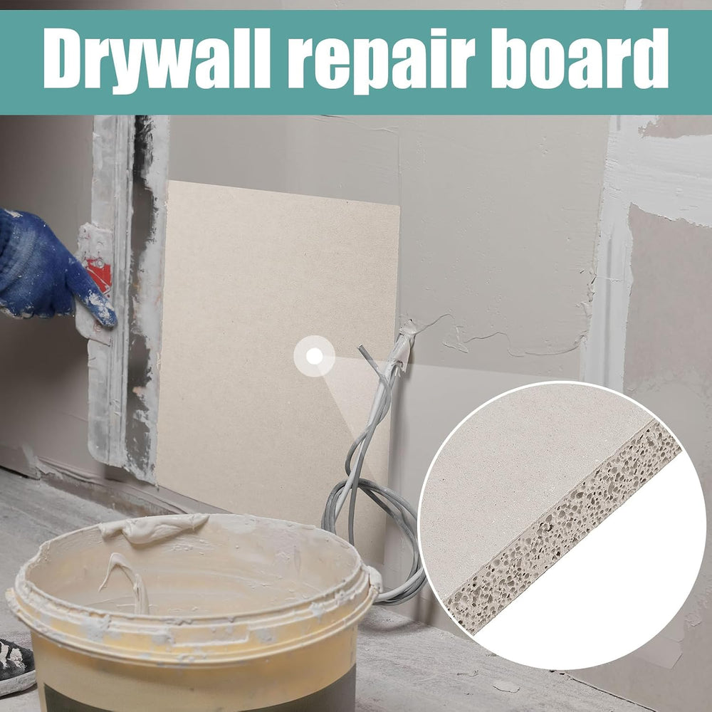 Drywall Repair Panel for Wall Repair, 8 Pieces, 12" x 12" x 1/2"