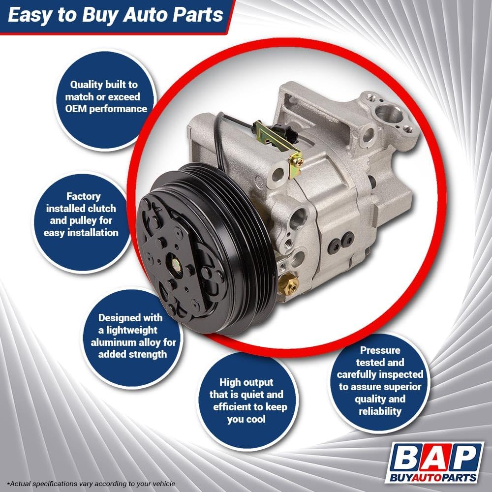 AC Compressor & A/C Clutch For Kubota B3030 L3430 L4630 M1055 M105S Tract...