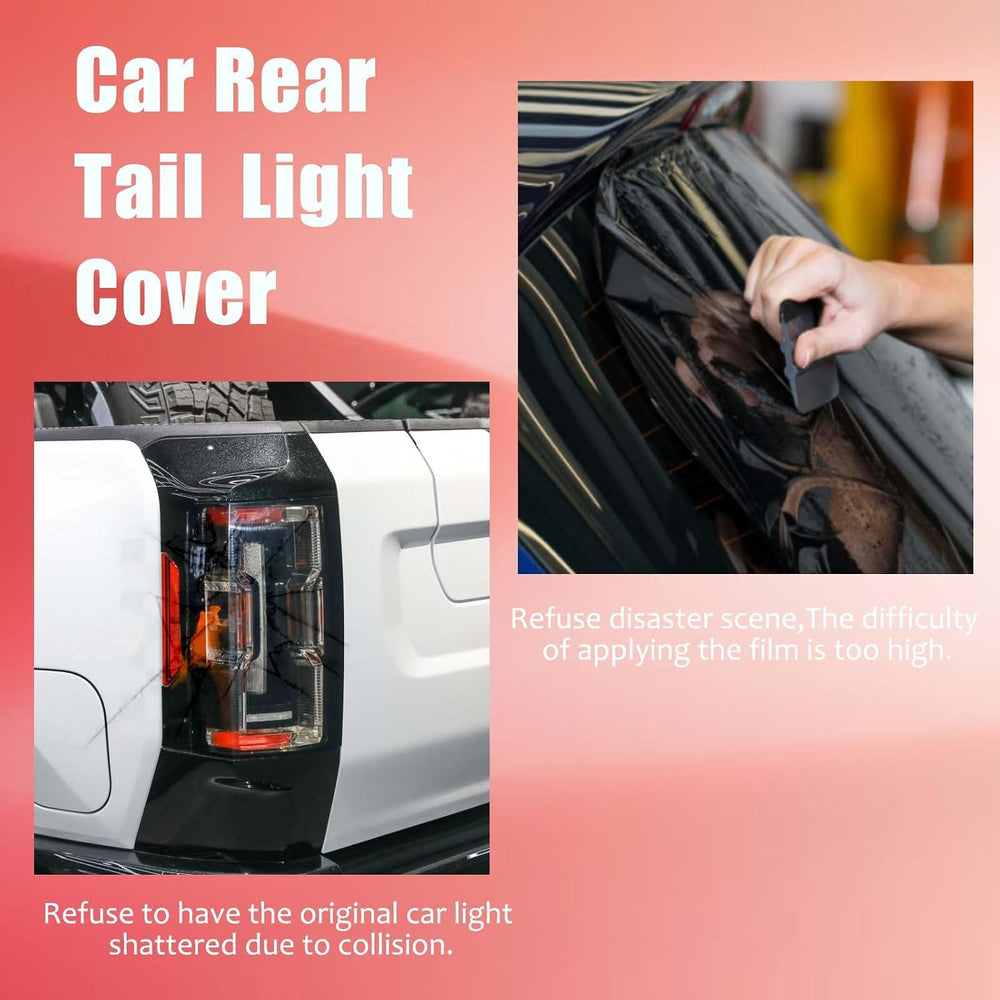 Yinanlutos Taillight Cover Trim Compatible with Hummer EV Pickup Truck 2024 2...