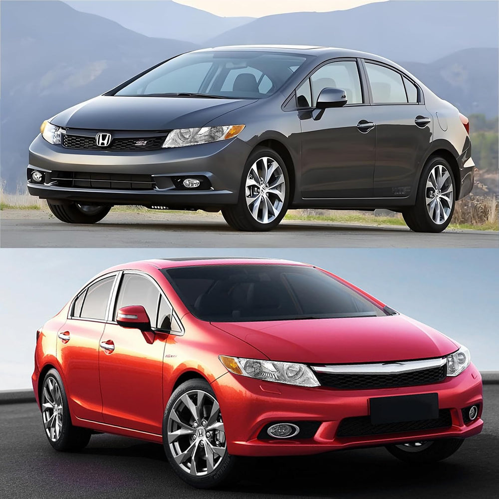 AS Headlight Assembly For 2006 2007 2008 2009 2010 2011 Honda Civic 2-Door He...