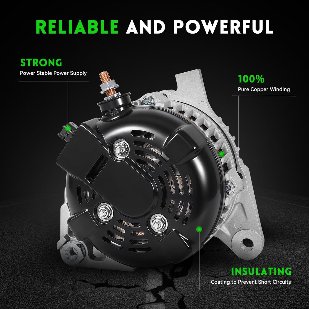 160A New Alternator for Dodge Grand Caravan, Chrysler Town & Country 08-1...