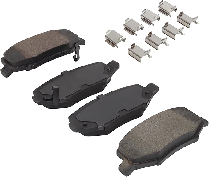 Premium Ceramic Rear Brake Pads Compatible