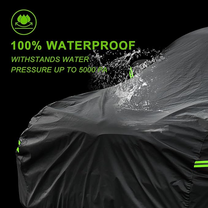 KouKou SUV Car Cover Waterproof All Weather, 7 Layers Outdoor Cover