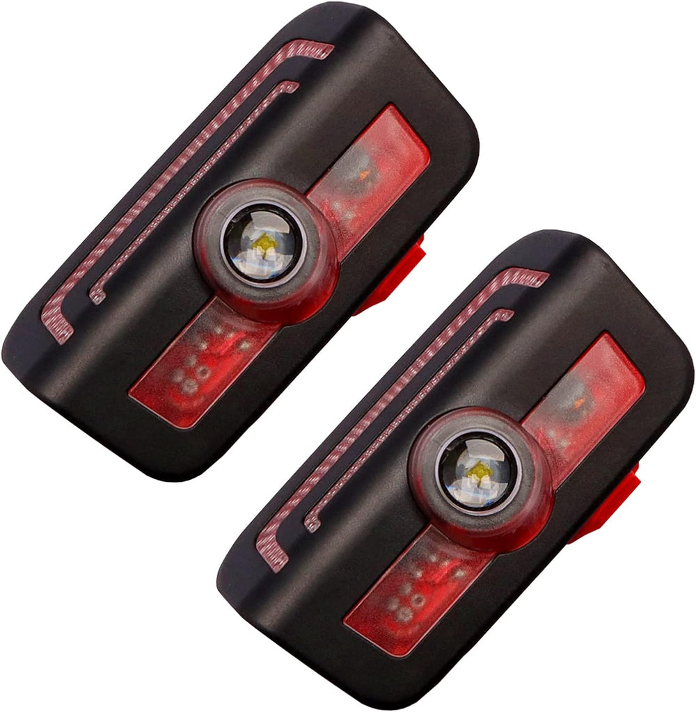 2 Pcs Non-Fading Door Light Logo, Projector Welcome Lamp Door Light Puddle Li...