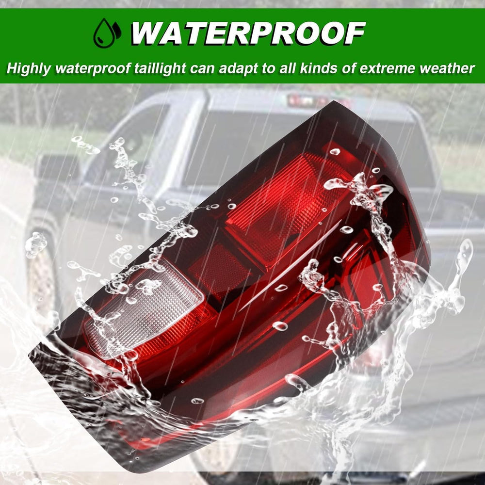 Lochnchn Tail Light Assembly Compatible With 2019-2024 GMC Sierra 1500 2500HD...