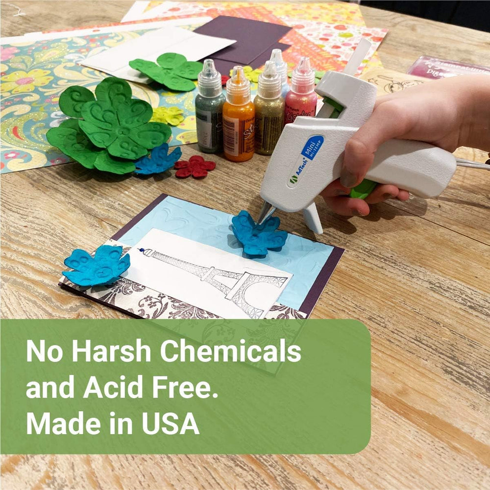 Adtech Mini Hot Glue Sticks Clear | High Temperature | Bonds in 30 Seconds | ...