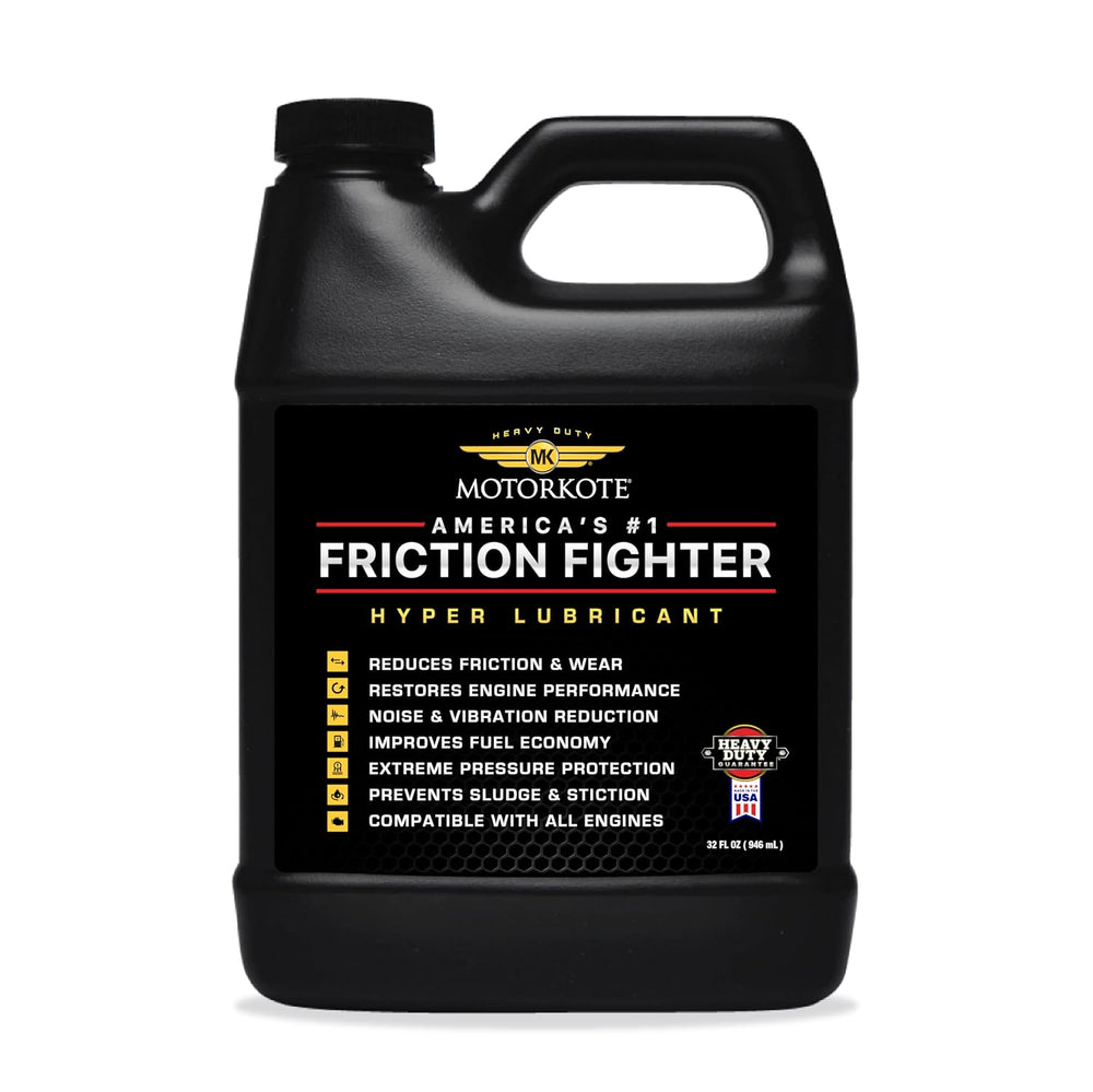 Motorkote MK-HL32-06 Heavy Duty Hyper Lubricant Engine Treatment, 32-Ounce, S...