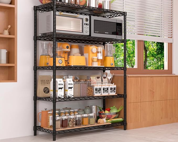 PrimeZone Wire Metal Storage Shelves